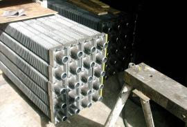 Tubos AFC122/51 en Ø51 x 4 calidad SA192 con aleta de fundido calidad GG20 DIN1691 para Mecet S.L.