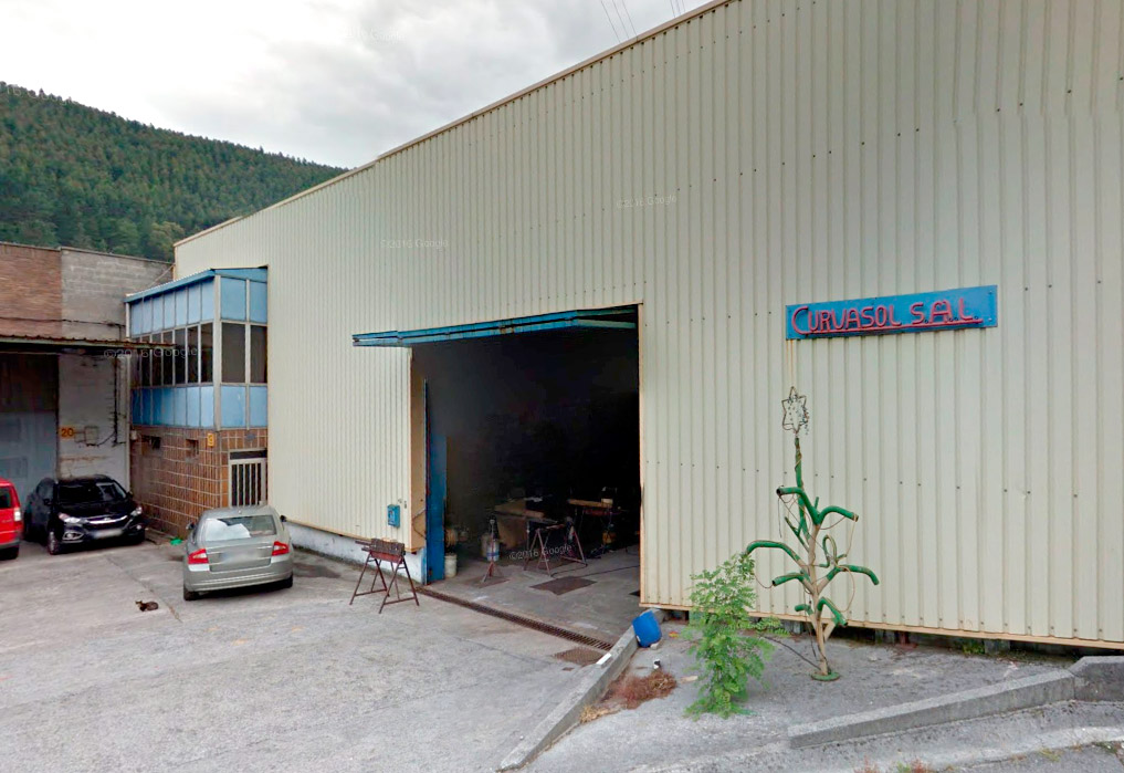 Pabellón de Curvasol, S.A. en Arrankudiaga (Bizkaia)
